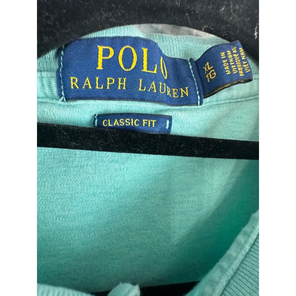 Polo Ralph Lauren Men's‎ Classic Fit Polo Shirt Mint Green Size XL